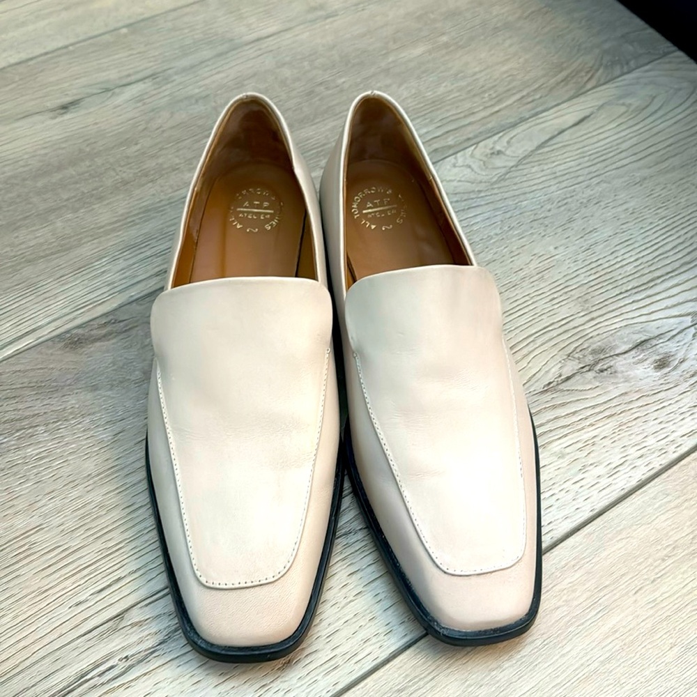Elegant Cream Loafers